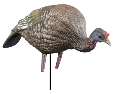 Higdon Outdoors 63171 XS Trufeeder Motion  Turkey Hen Species Multi Color Features TruMotion System 137320