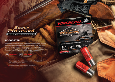 Winchester Ammo SPDG125 Super Pheasant Diamond Grade 12Gauge 2.75" 1 3/8oz 5Shot 25 Per Box/10 Case 142839
