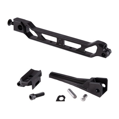 8-INCH RAISED ARM BAR WITH FOLDING BUTTPLATE FOR SAM7SF 100800068