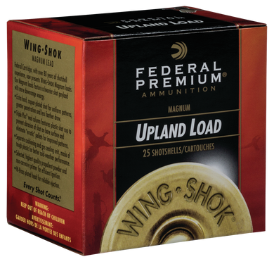 Federal PF1634 Premium Wing-Shok Pheasant Forever High Velocity 16Gauge 2.75" 1 1/8oz 4Shot 25 Per Box/10 Case 116878