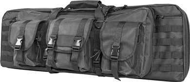 VISM by NcSTAR DOUBLE CARBINE CASE/URBAN GRAY/36 IN NRCVDC2946U36