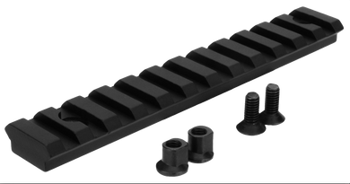 TacFire MAR103 KeyMod Picatinny Rail 5 Inch 11 Slots  Black 108749