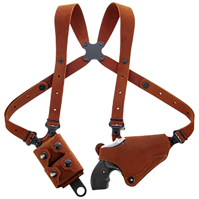 Galco CL2160 Classic Lite 2.0 Shoulder System Size Fits Chest Up To 56" Natural Leather Shoulder Fits S&W J Frame Fits Charter Arms Undercover Right Hand 135684
