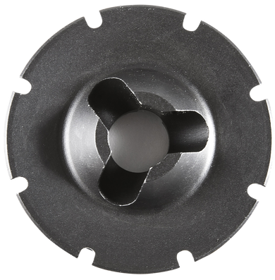 Dead Air DA206 Flash Hinder Front Cap R-Series 5.56mm Fits 17-4 Stainless Steel Black Nitride 163040
