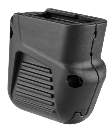 FAB Defense FX4310B Mag Extension  4rd Compatible w/ Glock 43 Black Matte Polymer 107002