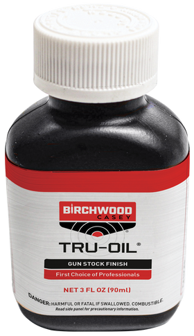 Birchwood Casey 23123 Tru-Oil Gun Stock Finish Natural Wood 3 oz. Bottle 23410