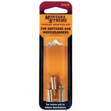 Montana X-Treme Thread Adapter Kit for Shotguns and Muzzleloaders MU07470