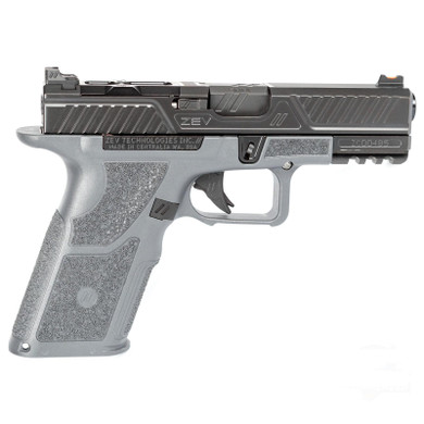 Zev Technologies OZ9c Combat Pistol 9mm Luger 17rd Magazines 4" Barrel Compact Slide Gray X Grip BJOZ9CXCPTCOMG