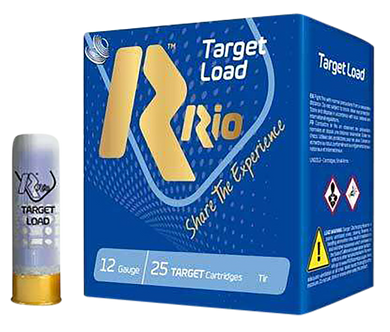 Rio Ammunition TG369 Target Load High Velocity 12Gauge 2.75" 1 1/4oz 9Shot 25 Per Box/10 Case 151155