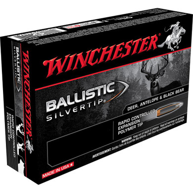 Winchester Ballistic Silvertip Rifle Ammunition 6.5 PRC 140 gr. PT 3020 fps 20/ct WNSBST65P