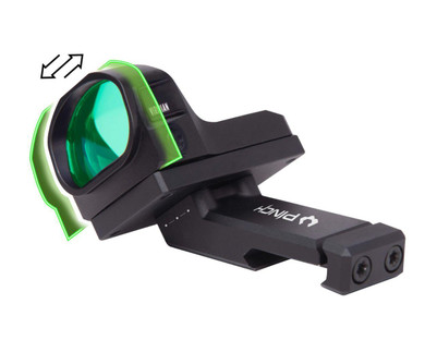 Viridian PINCH Adjustable 35 Degree Offset Mount Shield RMSc Adapter VL9820036