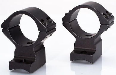 Talley 940765 Scope Mount/Ring Combo  Black Aluminum 1" Tube Winchester XPR Medium Rings 0 MOA 134905