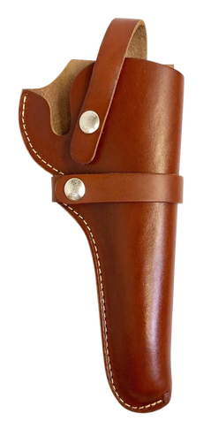 Hunter Company 1100-14 Belt  OWB Size 14 Chestnut Tan Leather Belt Loop Fits DA Revolver Fits 5.50-6" Barrel Right Hand Compatible w/ Hunter Buscadero/Straight Cartridge Belts 149448