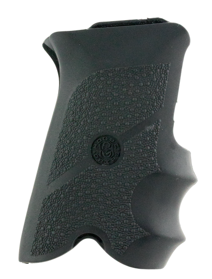 Hogue 85000 Rubber Grip  Black Rubber with Finger Grooves for Ruger P85, P91 86429