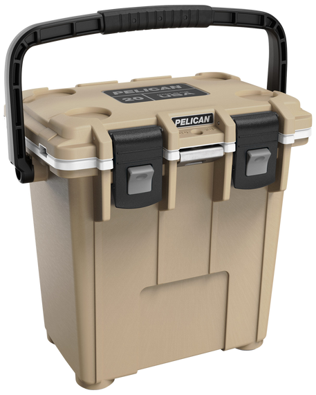 PELICAN 20Q-1-TANWHT 20QT ELITE COOLER TAN/WHT 157907 PELICAN 20Q-1-TANWHT 20QT ELITE COOLER TAN/WHT 157907