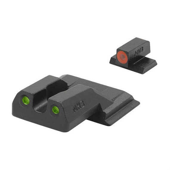HVS SET S&W M&P SHIELD, ORANGE OUTLINE FRONT 100042318