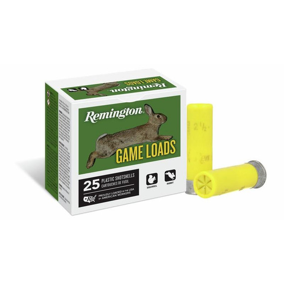 Remington Lead Game Load 20 ga 2 3/4" 2 1/2 dr 7/8 oz #6 1225 fps - 25/ct RT20040
