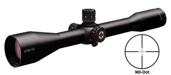 BLEMISHED Burris 10x50mm Xtreme Tactical Scope Mil-Dot Reticle Matte BU201906B