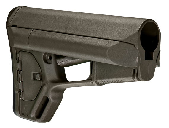 Magpul MAG370-ODG ACS Carbine Stock OD Green Synthetic for AR-15, M16, M4 with Mil-Spec Tube (Tube Not Included) 10256