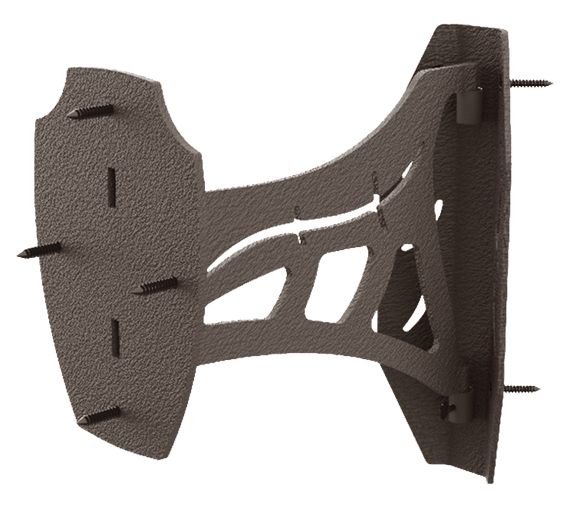 Skullhooker SKHCSMBRN Corner Shoulder Mount Mounting Kit Corner Mount Steel Brown Small/Mid-Size Game 136893 Skullhooker SKHCSMBRN Corner Shoulder Mount Mounting Kit Corner Mount Steel Brown Small/Mid-Size Game 136893