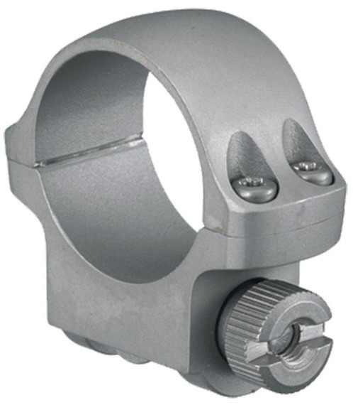 Ruger Steel Scope Ring - Single (3KHM) 1" Low .812" Height - Hawkeye Matte Stainless Finish UR90289