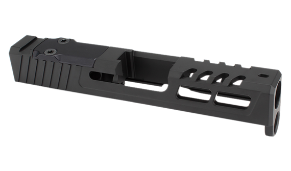 Zaffiri Precision ZPS.2.43.BLK ZPS.2 Custom Slide Fits Glock 43 Black 17-4 Stainless Steel 181291