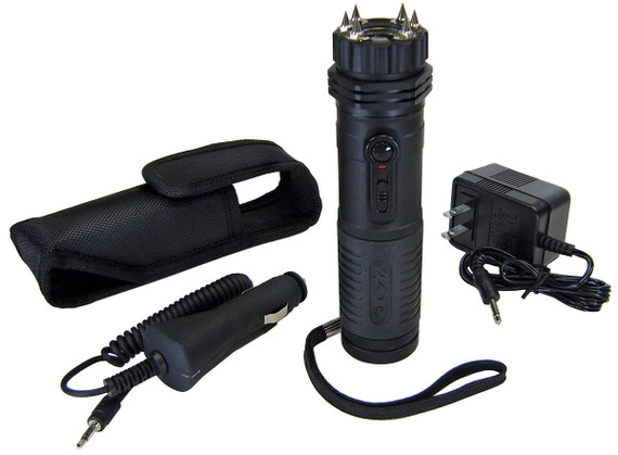 Fox Labs Zaplight Extreme 1 Million Volt Stun Gun / Flashlight with Wall Charger PPZAPLE