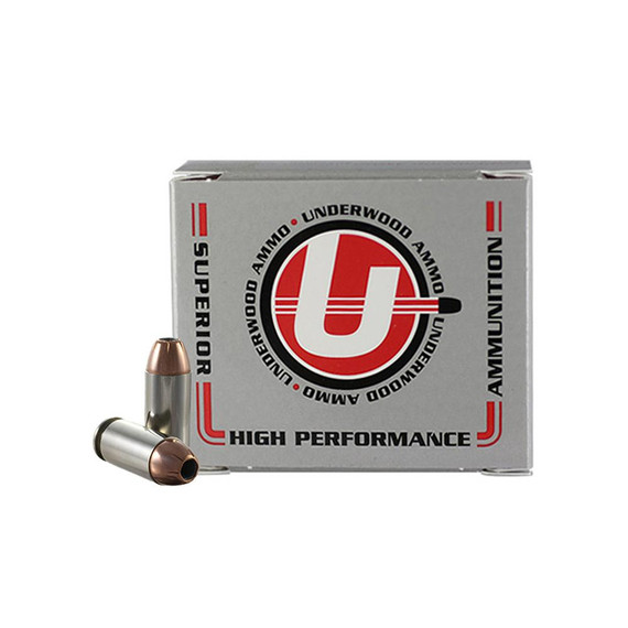 Underwood Ammo XTP Jacketed Hollow Point Handgun Ammunition 40 S&W 155gr JHP 1300 fps 20/ct UB223