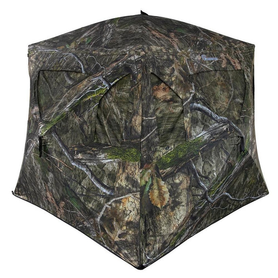Ameristep Brickhouse Wide Bottom Ground Blind Mossy Oak Country DNA XL MCAMSAMEBL3029WB