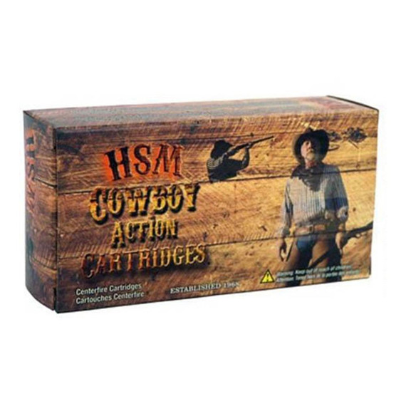 HSM Cowboy Action Hard Cast Handgun Ammunition 45 Colt 250gr RNFP 860 fps 50/ct HEHSM45C1N
