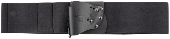 Galco UWERBKXL UnderWraps Elite Black XL Leather/Nylon Handgun 145096