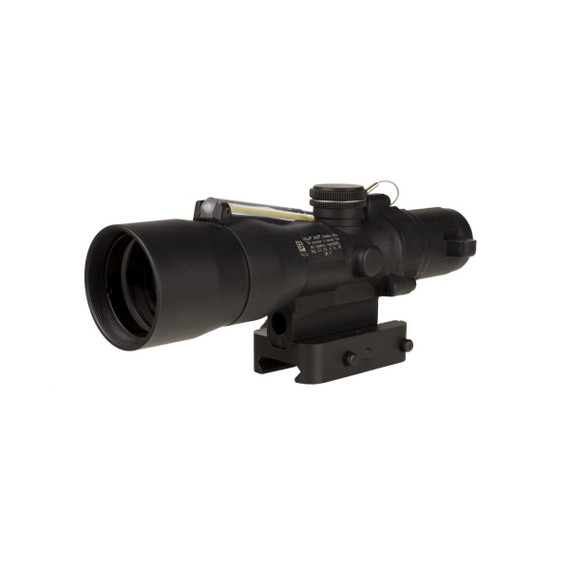 Trijicon Compact ACOG 3x30 Rifle Scope Amber Crosshair 300BLK 115/220gr. Illuminated Black TR400381
