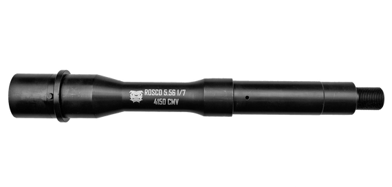 Rosco Manufacturing BL-075-M4-556-7-P Bloodline  5.56 NATO 7.50" Nitride 4150 CMV Barrel 179455