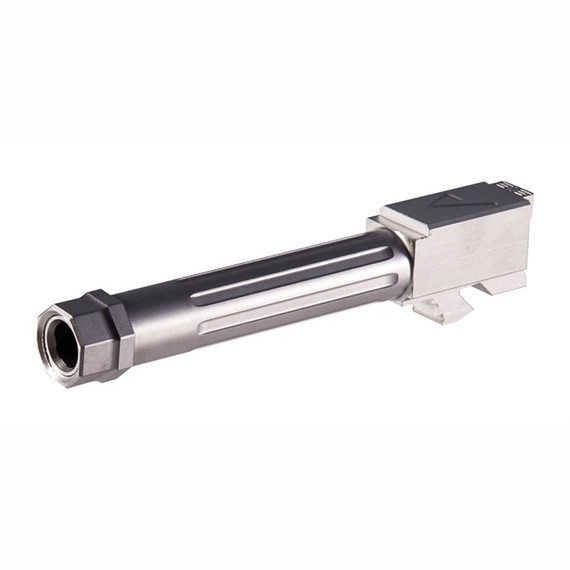 THREADED MID LINE BARREL G19 STAINLESS STEEL 100024655