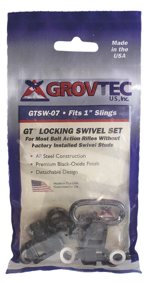 GrovTec US Inc GTSW07 Locking Forend Set Air Rifle 1" Detachable Black Oxide Crosman 1400 Steel 81266