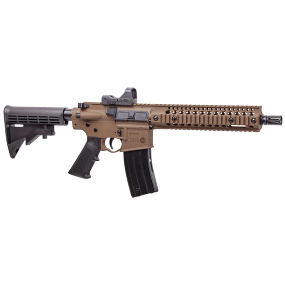 Crosman Full Auto R1 BB Airgun Co2 Powered Dark Earth with Red Dot CKCFAR1X