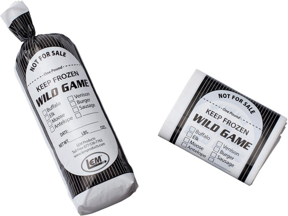 LEM Products 1 lb. Wild Game Bags 25/ct LSW040