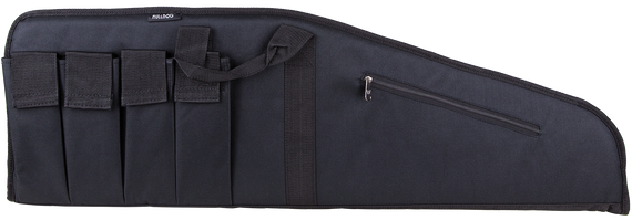 Bulldog BD422 Extreme Tactical  35" Black Water-Resistant Nylon, Tricot Lining, 4 External Velcro Magazine Pouches, Soft Padding 48815