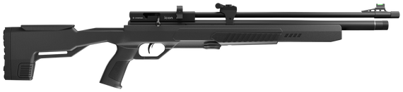 Crosman CPI77S Icon Air Rifle PCP 177 12+1 Shot Black Black Receiver Black Fixed All Weather Stock 147235