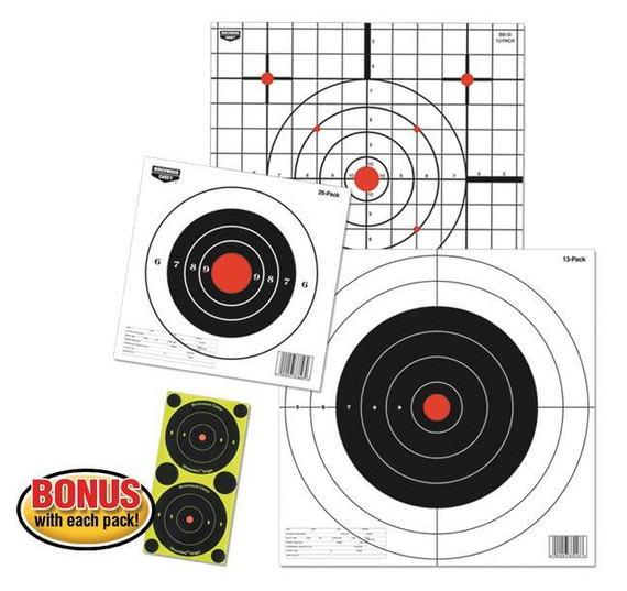Birchwood Casey Eze-Scorer Targets Bull's Eye Paper Targets BA37013