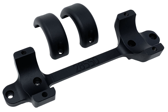 DNZ 28550 Game Reaper-Tikka Scope Mount/Ring Combo Matte Black 30mm 120758
