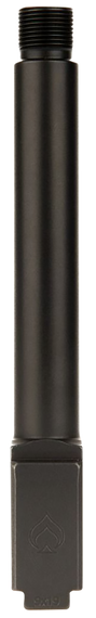 Ballistic Advantage BAPSG175T1Q Premium Series  Threaded/Spiral Fluted, 9mm Luger, Black QPQ, Fits Glock 17 Gen 5 160219