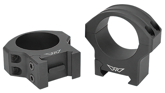 Warne 8501M HyperLite  Matte Black MagnaFusion Alloy 1" Tube Medium Maxima/Weaver/Picatinny 169422