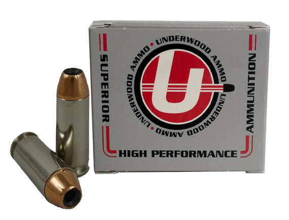 Underwood Ammo 231   10mm 135gr Jacketed Hollow Point 20 Per Box/10 Case 177870