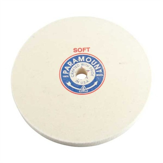 10'' SOFT FELT POLISHING WHEEL 1'' ARBOR 088091001 10'' SOFT FELT POLISHING WHEEL 1'' ARBOR 088091001