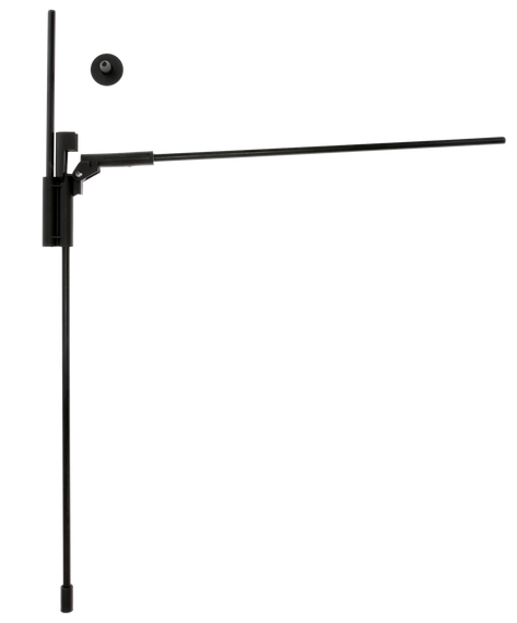 Hunters Specialties HSSTR07034 Dual Position Strut Stake Turkey Species Black Fiberglass/Plastic 178431