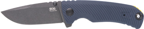 SOG KNIFE TELLUS ATK 3.24"BLADE SPRG ASST SQUID INK/YLW SOG11060343
