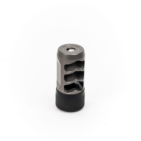 HELLFIRE-TI 50 CAL SELF TIMING MUZZLE BRAKE GRAY TITIANIUM 430112722