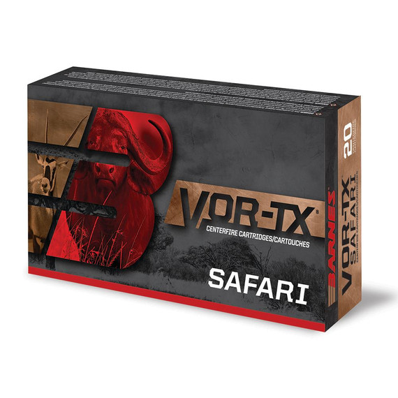 Barnes VOR-TX Safari Rifle .500 Nitro 570 gr TSX FB 2100 fps - 20/box BX22032