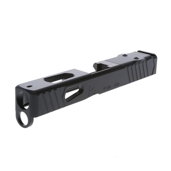Rival Arms Slide for Glock Model 19 GEN4 A1 RMR Ready Black QLRA10G204A